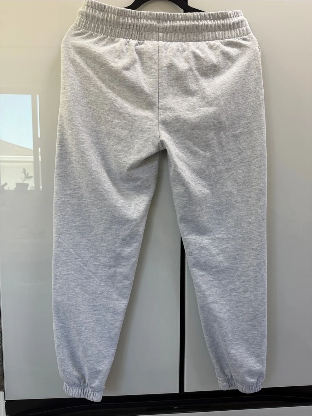 Disney Grey Sweat Joggers with Colorful embroidered Mickey Graphics